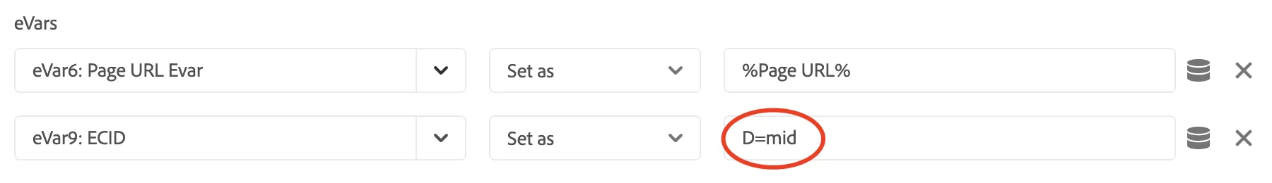 Adobe Analytics で ECID を eVar に設定する(クライアントおよびサーバー)