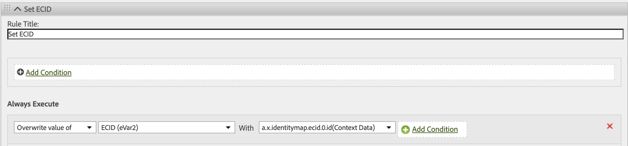 Adobe Analytics で ECID を eVar に設定する(クライアントおよびサーバー)