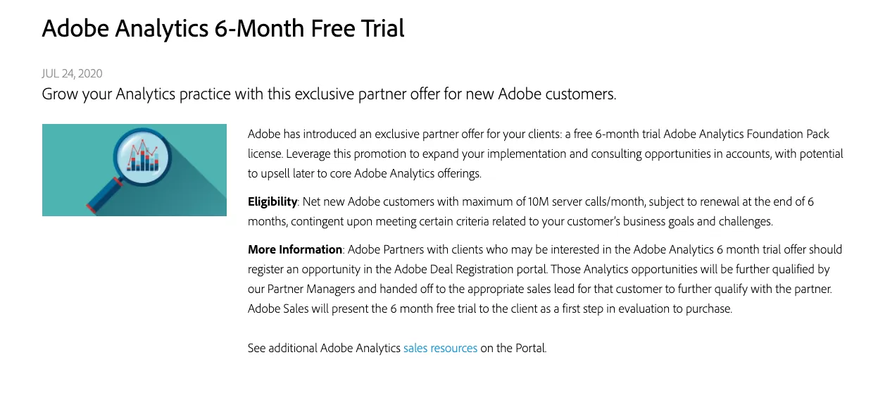 Adobe Analytics デモアカウントを取得するためのいくつかの方法