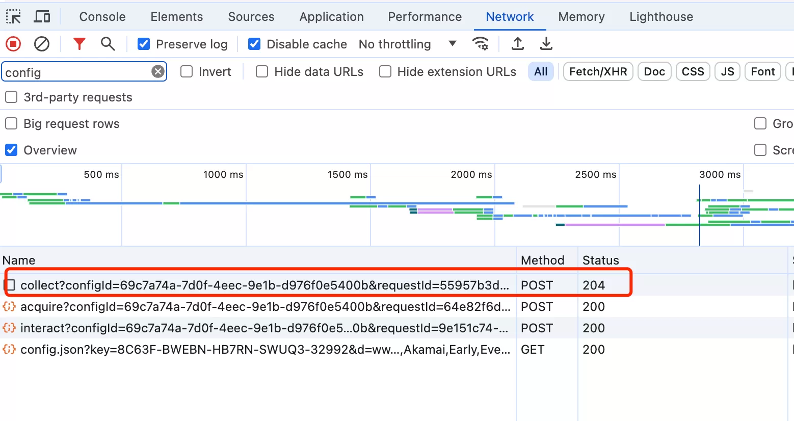 「Adobe Analytics」Web SDK 追跡の 204 件のリクエストとは何ですか?